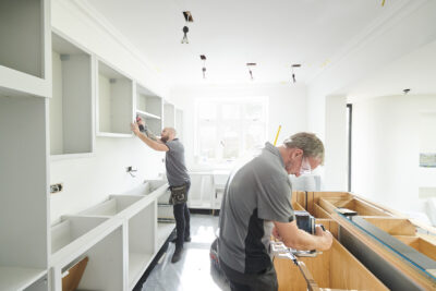 Man working